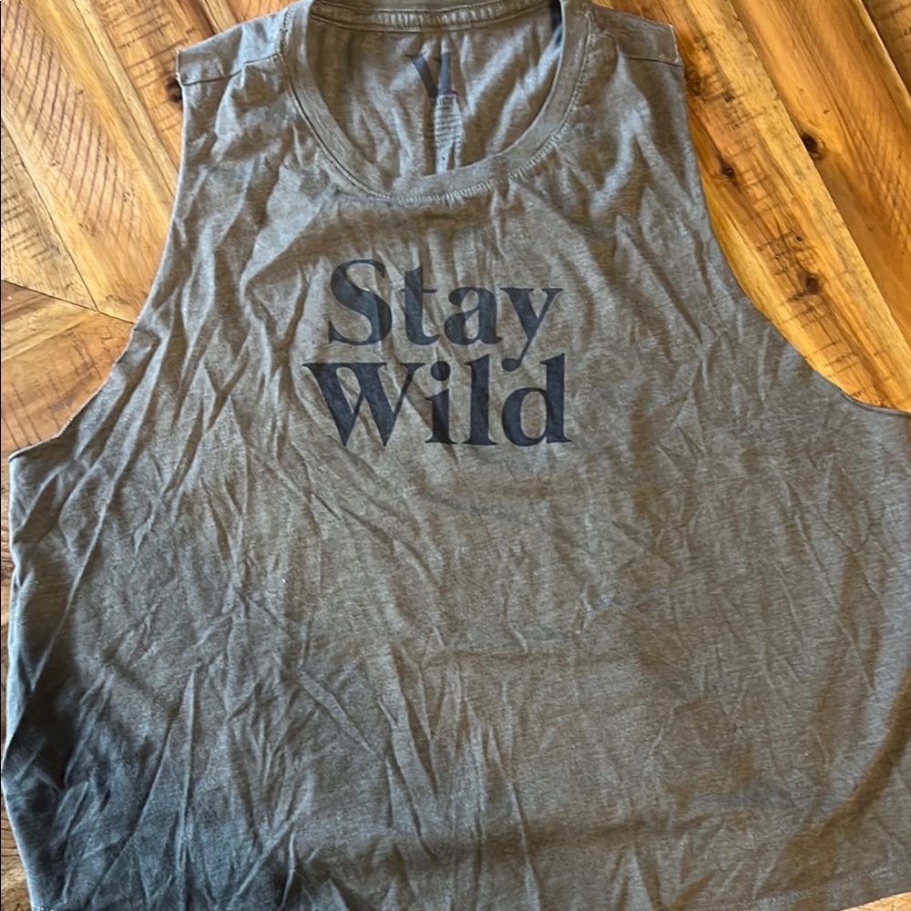 Stay Wild Graphic Tank Top